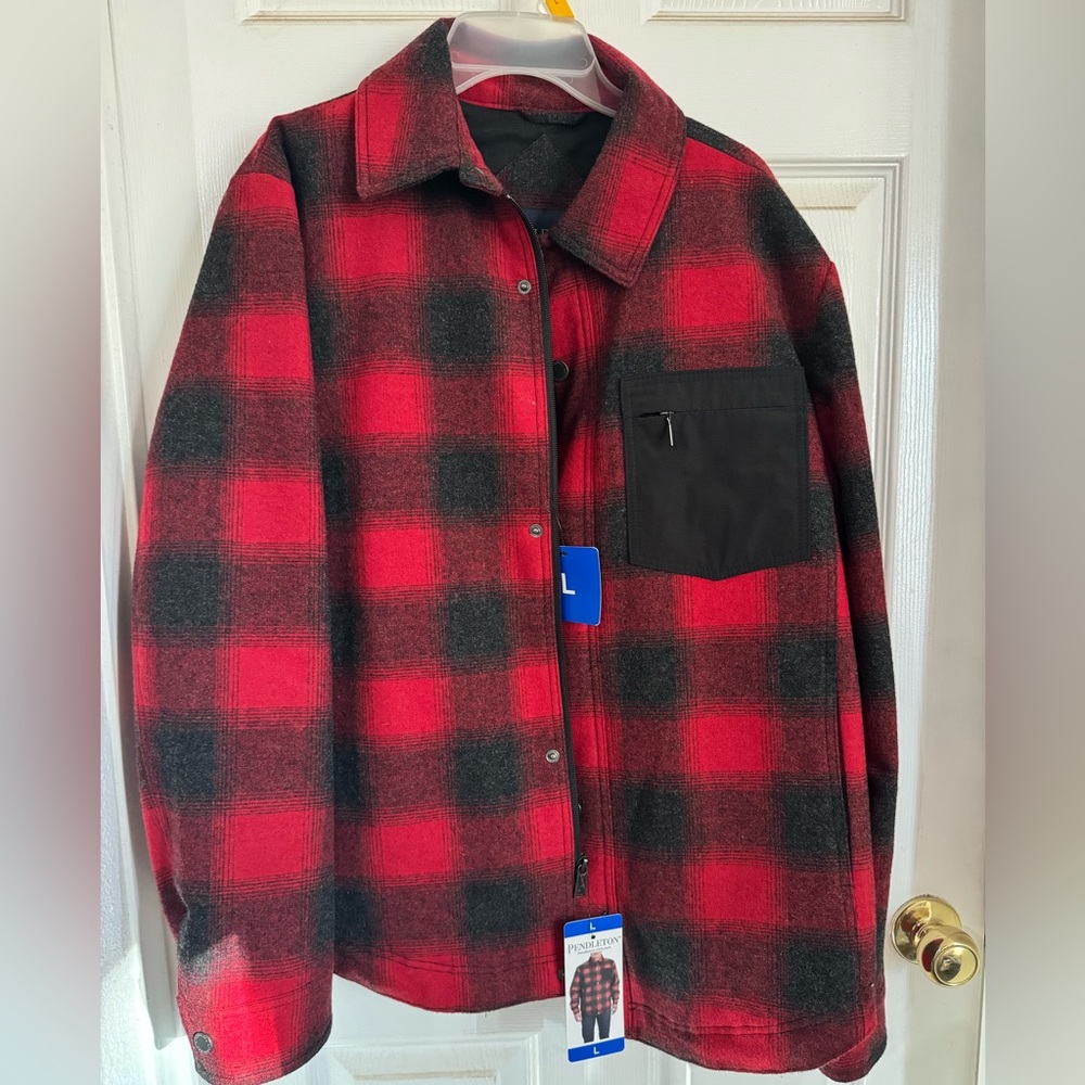 Men’s Pendleton flannel jacket